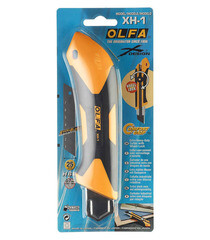 Нож строительный Olfa 25 мм с сегментированным лезвием пластиковый корпус - фото 2