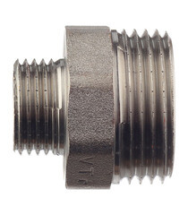 Ниппель переходной Valtec 1 НР(ш) х 1/2 НР(ш) латунный (VTr.580.N.0604) - фото 4