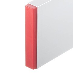 Правило-уровень алюминиевое 2 м 2 глазка Hesler - фото 3