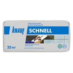 Клей для плитки и керамогранита Knauf быстротвердеющий серый (класс С1) 25 кг