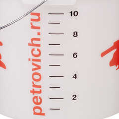 Ведро строительное полимерное Петрович без крышки 12 л - фото 2