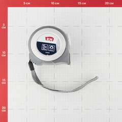 Рулетка КМ с автостопом магнитная 5 м x 25 мм - фото 2