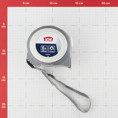 Рулетка КМ с автостопом магнитная 8 м x 25 мм - фото 2
