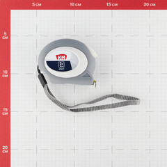 Рулетка КМ с автостопом 3 м x 16 мм - фото 2