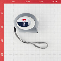 Рулетка КМ с автостопом 5 м x 25 мм - фото 2