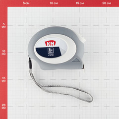 Рулетка КМ с автостопом 8 м x 25 мм - фото 2