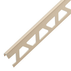 Уголок ПВХ для кафельной плитки наружный 8 мм 2,5 м слоновая кость - фото 2