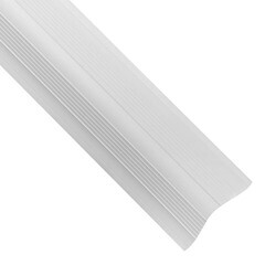 Бордюр на ванну ПВХ универсальный 25х25 мм 2 м белый - фото 2