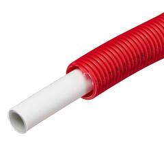 Труба металлопластиковая Henco (100-016MR) 16 мм красная Standard (100 м) - фото 2