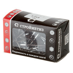 Заклепка вытяжная 3,2x6 мм алюминий/сталь коричневая RAL 8017 (100 шт.) - фото 2