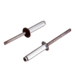 Заклепка вытяжная 4,8x18 мм алюминий/сталь коричневая RAL 8017 (100 шт.) - фото 4