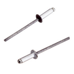 Заклепка вытяжная 3,2x10 мм алюминий/сталь серая RAL 7024 (100 шт.) - фото 4