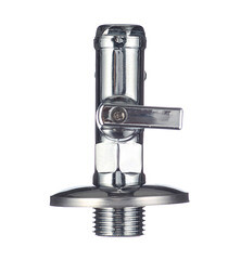 Кран шаровой латунный Valtec 1/2 НР(ш) х М10 мини угловой (VT.282.N.0410) - фото 4