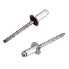 Заклепка вытяжная 4,8x10 мм алюминий/сталь серая RAL 7024 (100 шт.) - фото 4