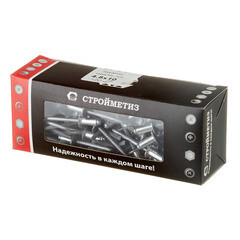 Заклепка вытяжная 4,8x10 мм алюминий/сталь серая RAL 7024 (100 шт.) - фото 3