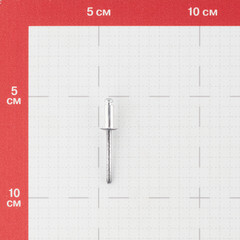 Заклепка вытяжная 4,8x12 мм алюминий/сталь серая RAL 7024 (100 шт.) - фото 3