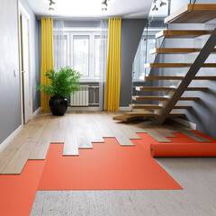 Подложка под ламинат и паркет 3 мм 1,2х10 м EVA Pavitec Pro 12 кв.м сверхплотная - фото 2