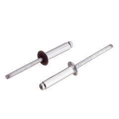 Заклепка вытяжная 4,8x18 мм алюминий/сталь серая RAL 7024 (100 шт.) - фото 4