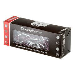 Заклепка вытяжная 4,0x16 мм алюминий/сталь красная RAL 3005 (100 шт.) - фото 3