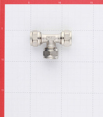 Тройник VALTEC (VTm.331.N.161616) 16 обж(ц) х 16 обж(ц) х 16 обж(ц) - фото 2