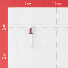 Заклепка вытяжная 4,8x8 мм алюминий/сталь красная RAL 3005 (100 шт.) - фото 3