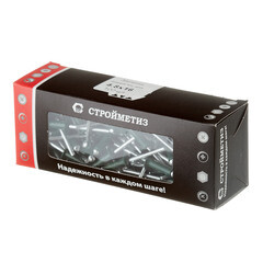 Заклепка вытяжная 4,8x16 мм алюминий/сталь зеленая RAL 6005 (100 шт.) - фото 3