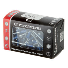 Заклепка вытяжная 4,0x10 мм алюминий/сталь синяя RAL 5005 (100 шт.) - фото 3