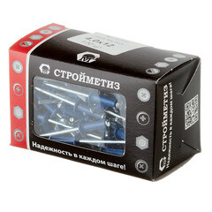 Заклепка вытяжная 4,0x12 мм алюминий/сталь синяя RAL 5005 (100 шт.) - фото 3