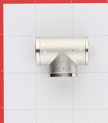 Тройник Valtec 1 ВР(г) х 1 ВР(г) х 1 ВР(г) латунный (VTr.130.N.0006) - фото 3