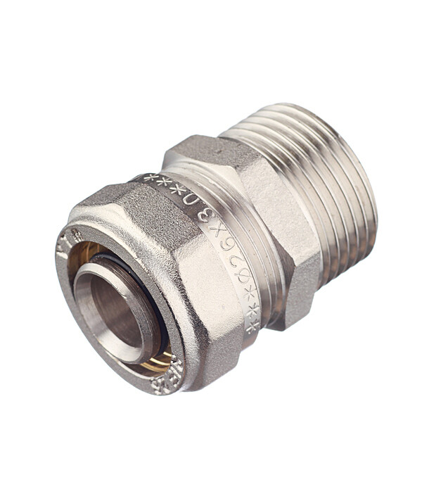 Изображение товара Соединитель прямой VALTEC VTm.301.N.002606 для металлополимерных труб 26 мм