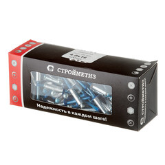 Заклепка вытяжная 4,8x16 мм алюминий/сталь синяя RAL 5005 (100 шт.) - фото 4