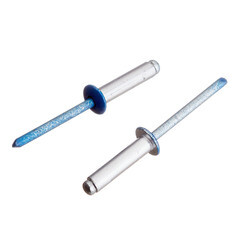 Заклепка вытяжная 4,8x18 мм алюминий/сталь синяя RAL 5005 (100 шт.) - фото 4