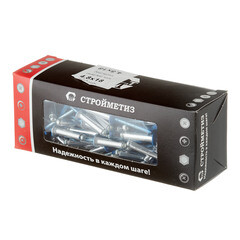 Заклепка вытяжная 4,8x18 мм алюминий/сталь синяя RAL 5005 (100 шт.) - фото 2