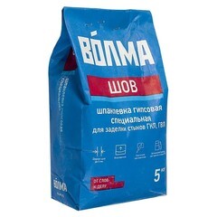 Шпаклевка гипсовая Волма Шов 5 кг