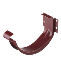 Изображение товара Кронштейн желоба Grand Line металлический d125 мм 70 мм красное вино RAL 3005