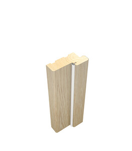 Стойка (брус) Белвуддорс тип 40 стандарт с выборкой дуб натуральный 74х34,5х2050 мм