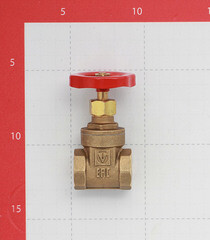 Задвижка клиновая латунный Valtec 1/2 ВР(г) х 1/2 ВР(г) вентиль (VT.012.G.04) - фото 5