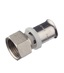 Соединитель прямой Valtec (VTm.222.N.001604) с накидной гайкой 16(пресс) х 1/2 ВР(г) - фото 4