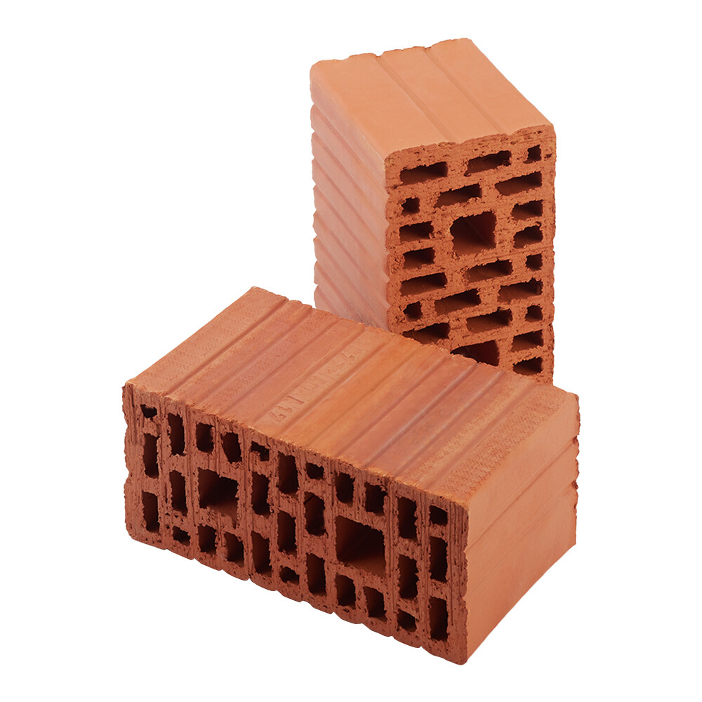 Изображение товара Кирпич рядовой ЛСР (НКЗ) поризованный М150/175 250х120х140 мм 2,1NF