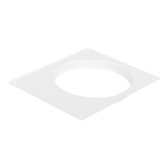 Площадка торцевая Era с фланцем d120 мм металлическая - фото 4