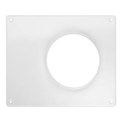 Площадка торцевая Era с фланцем d120 мм металлическая - фото 3