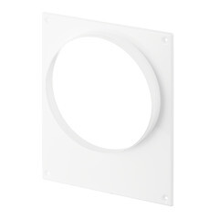 Площадка торцевая ERA с фланцем d160 мм металлическая - фото 1