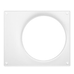 Площадка торцевая ERA с фланцем d160 мм металлическая - фото 3