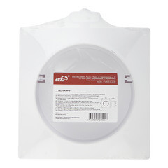 Соединитель для круглых воздуховодов Era с накладной пластиной с обратным клапаном пластиковый d125 мм - фото 4