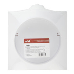 Соединитель для круглых воздуховодов ERA с накладной пластиной с обратным клапаном пластиковый d150 мм - фото 2