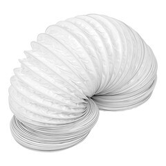 Воздуховод гибкий гофрированный армированный Era полимерный d125 мм 3 м - фото 2