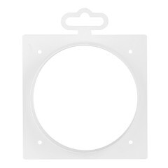 Накладка для круглых воздуховодов торцевая Era с фланцем d100 мм 113х113 мм - фото 6