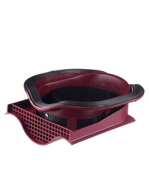 Аэратор Поливент КТВ-вентиль для готовой кровли из металлочерепицы красное вино RAL 3005 - фото 3