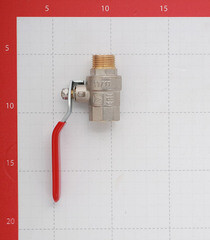 Кран шаровой латунный Valtec Base 1/2 ВР(г) х 1/2 НР(ш) ручка прямой (VT.215.N.04) - фото 5