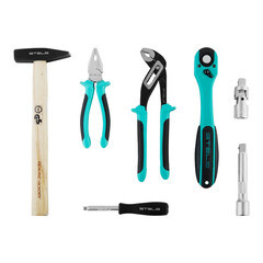 Набор инструментов универсальный Stels (14113) (58 шт.) - фото 2